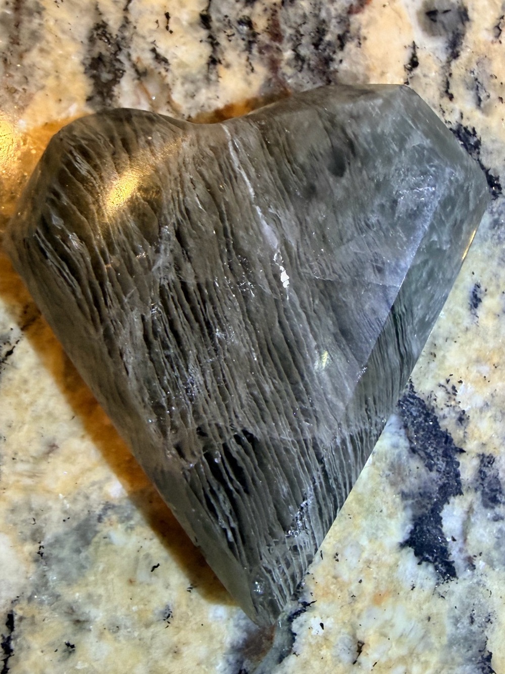 2in Faceted Thousand Layer Heart